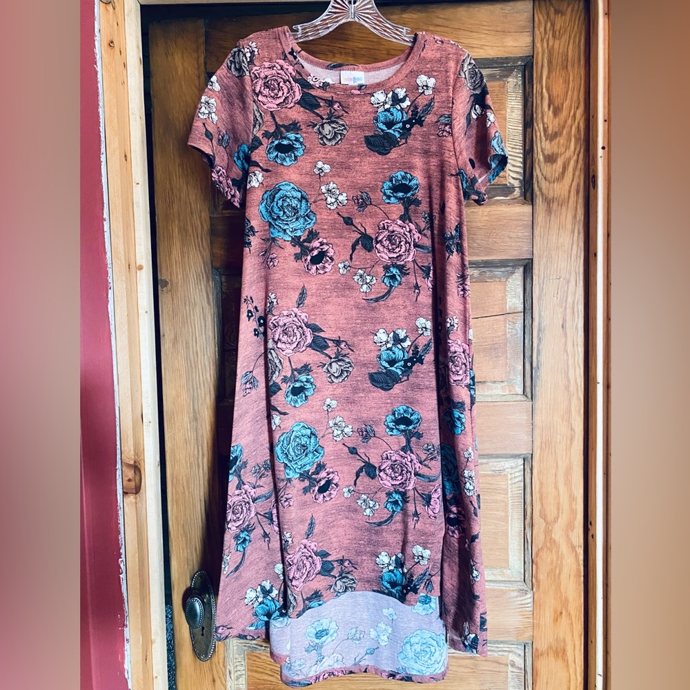 LulaRoe Women’s MIDI High Low Dress